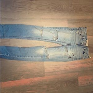 Hollister ripped jeans